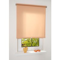 Mittelzugrollo Uni, lichtdurchlässig, 82 x 180 cm Sand von Bella Casa