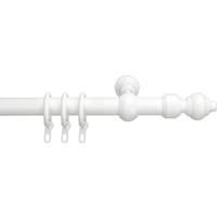 Stilgarnitur Gardinenstange 28 mm Ø, 160 cm, weiß Stilgarnitur Gardinenstange 28 mm Ø, 160 cm, weiß von Bella Casa