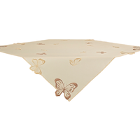 Tischwäsche mit besticktem Konturensaum von Bella Casa