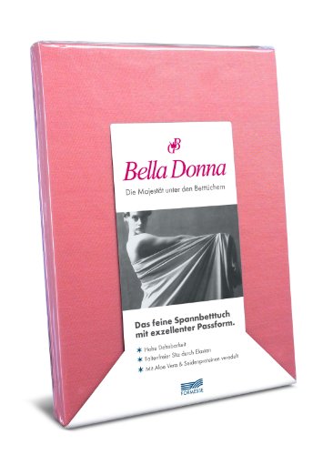 Bella-Donna Bella-Donna Jersey Spannbettlaken, Flamingo, 180 cm x 200 cm von Bella Donna