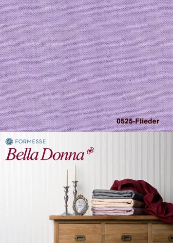 Bella Donna Jersey Spannbettlaken 140/200 - 160/220 Flieder (0525) von Bella Donna