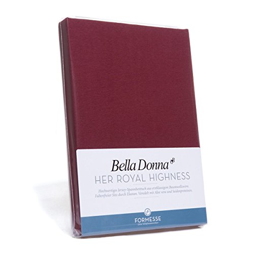 Formesse Bella Donna Jersey Spannbetttuch , Größe:90x190-100x220 cm;Farbe:0301 Türkis von Satya