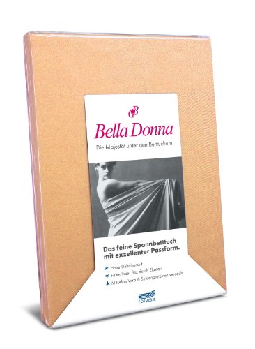 Spannbettlaken Bella Donna Jersey für Matratzen & Wasserbett 120-130 x 200-220 cm in Safran von Formesse