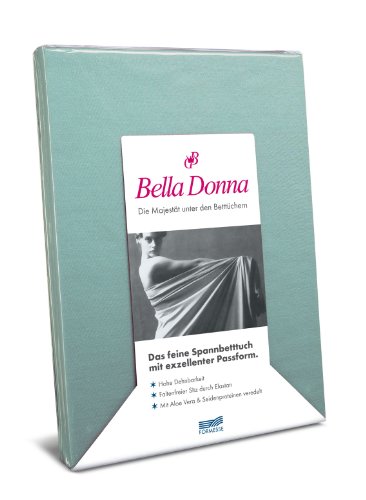 Spannbettlaken Bella Donna Jersey für Matratzen & Wasserbett 140-160 x 200-220 cm in Türkis von Bella Donna