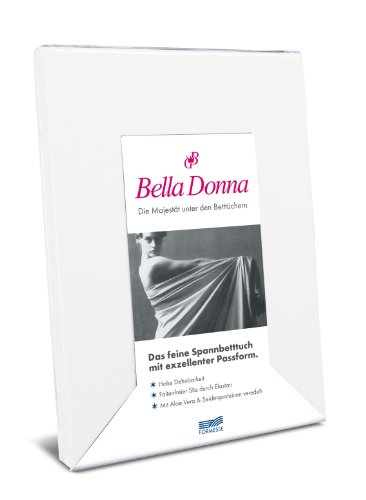 Spannbetttuch Formesse Bella Donna Jersey, Grösse:120x200 - 130x220 cm;Farbe:weiss 1000 von Formesse
