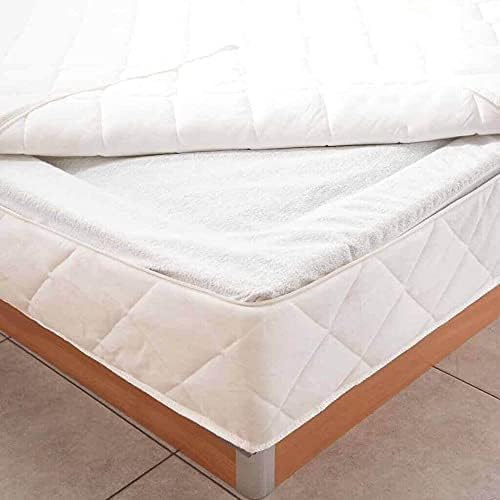 Bella Luna Milbenschutzbezug für Wasserbetten und Matratzen 180-200 cm. x 200-220 cm. - Stretch Topliner / Cupliner mit 35 cm. seitlicher Steghöhe. Staubschutzauflage / Schmutzauflage / Allergiker Matratzenbezug / Encasing Bella Luna Milbenschutzbezug für Wasserbetten und Matratzen 180-200 cm. x 200-220 cm. - Stretch Topliner / Cupliner mit 35 cm. seitlicher Steghöhe. Staubschutzauflage / Schmutzauflage / Allergiker Matratzenbezug / Encasing von Bella Luna