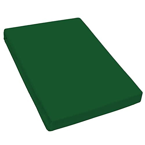 Bella Luna - Spannbetttücher 120x200cm für Boxspringbetten auch passend für 130x200cm / 120x210cm / 130x210cm / 120x220cm / 130x220cm Jersey Baumwolle Elastan Bettlaken 120x200cm bis 130x220 cm - Fichte Dunkelgrün Bella Luna - Spannbetttücher 120x200cm für Boxspringbetten auch passend für 130x200cm / 120x210cm / 130x210cm / 120x220cm / 130x220cm Jersey Baumwolle Elastan Bettlaken 120x200cm bis 130x220 cm - Fichte Dunkelgrün von Bella Luna