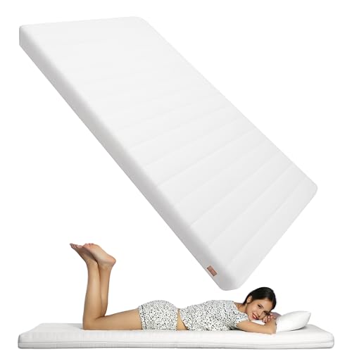 Bella Toys&More Matratze 70x150 Kaltschaum HR+ – 14 cm Höhe – Antiallergisch & Waschbarer Bezug – Baby, Kleinkind, Vorschulkind – Mittlere Härte – Leicht & Langlebig – Atmungsaktiv & Ergonomisch Bella Toys&More Matratze 70x150 Kaltschaum HR+ – 14 cm Höhe – Antiallergisch & Waschbarer Bezug – Baby, Kleinkind, Vorschulkind – Mittlere Härte – Leicht & Langlebig – Atmungsaktiv & Ergonomisch von Bella Toys&More