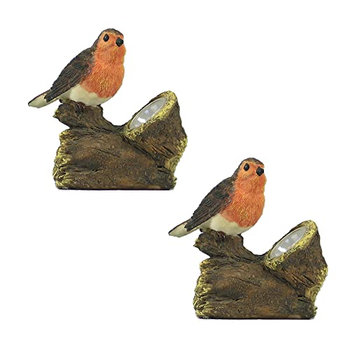 Dapo 2 x Solarleuchte Vogel auf dem Baumstamm Solar-Stick Solar-Gartenleuchte Solar-Garten-Balkon-Terrassen-Blumentopf-Blumenbeet-Dekorations-Weihnachts-Leuchte Dapo 2 x Solarleuchte Vogel auf dem Baumstamm Solar-Stick Solar-Gartenleuchte Solar-Garten-Balkon-Terrassen-Blumentopf-Blumenbeet-Dekorations-Weihnachts-Leuchte von Dapo