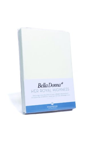 Bella Donna Jersey Spannbettlaken 90/190 - 100/220cm - 0033 (Cabernet) von Bella donna