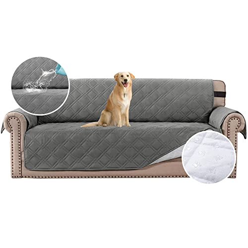 BellaHills Volle wasserdichte übergroße Sofa-Abdeckungen für Wohnzimmer-Möbel-Schutz-Couch-Abdeckungen für Hunde Sofa-Schonbezug für Ledercouch Schützen Sie vor Haustieren, die Abnutzung verschüttet von BellaHills