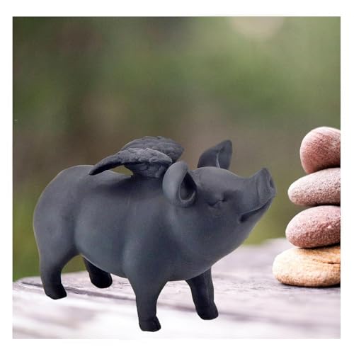 Bellaa 26096 Skurriles Flying Pig Statue 12,7 cm hoch Bellaa 26096 Skurriles Flying Pig Statue 12,7 cm hoch von Bellaa