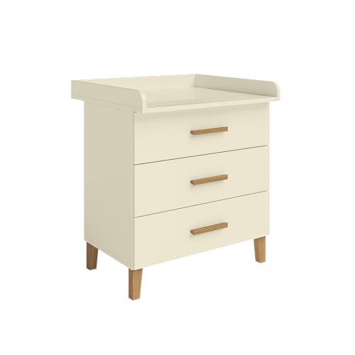 Bellabino Liri Wickelkommode – Wickeltisch mit abnehmbaren Wickelaufsatz und 3 Schubladen – Babykommode mit großer Wickelfläche in Beige/Natur – Wickelschrank für Babys Bellabino Liri Wickelkommode – Wickeltisch mit abnehmbaren Wickelaufsatz und 3 Schubladen – Babykommode mit großer Wickelfläche in Beige/Natur – Wickelschrank für Babys von Bellabino