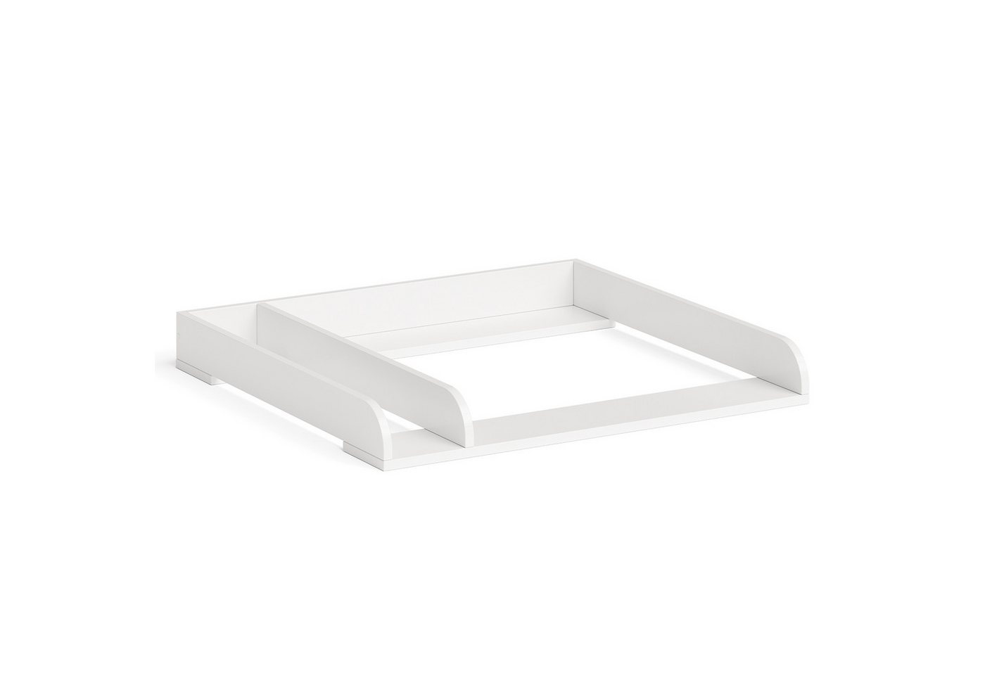 Bellabino Wickelaufsatz Oti, für IKEA Kommode Malm, Hemnes, Nordli, mit Trennfach von Bellabino