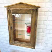 Toller Hängeschrank 1920Er Küchenwandschrank| Vitrine Für Die Wand von BelladoradoReDesign
