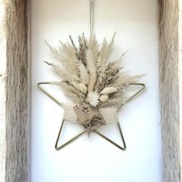 Metallstern 25cm | Led Stern Weihnachtsstern| Kranz Trockenblumen Flowerhoop Wanddeko Türdeko Weihnachten Geschenkidee Metallstern 25cm | Led Stern Weihnachtsstern| Kranz Trockenblumen Flowerhoop Wanddeko Türdeko Weihnachten Geschenkidee von Bellafee