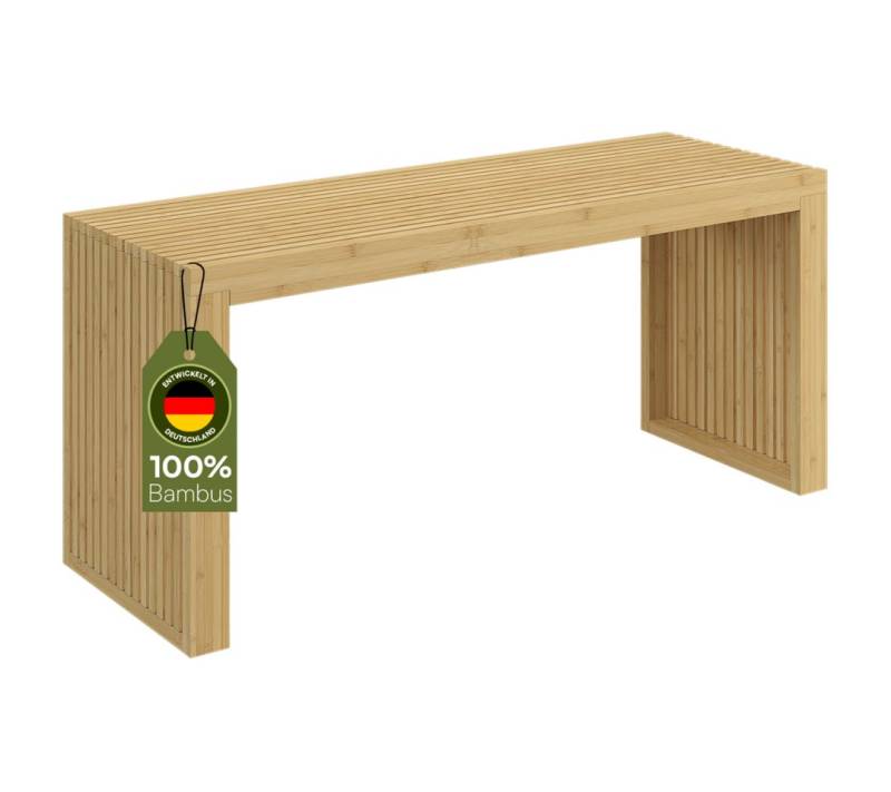 Bellamio Bank Sava (natur), aus Bambus, für Schlafzimmer, Esszimmer, Flur von Bellamio