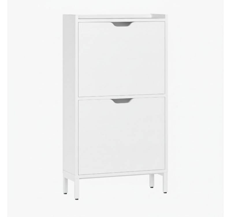 Bellamio Schuhregal Ceyhan Schuhkipper für schmale Flure, (19 cm Tiefe) mit 2 Klappfächern, Schuhschrank weiß, verfügbar mit 4 Fächern Bellamio Schuhregal Ceyhan Schuhkipper für schmale Flure, (19 cm Tiefe) mit 2 Klappfächern, Schuhschrank weiß, verfügbar mit 4 Fächern von Bellamio