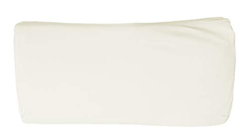 Bellana Nackenstützkissen Gesundheitskissen Kissenbezug de Luxe S/M 60-65 x 30-35 x 7-10 cm in Schnee von Bellana