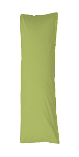 Bellana Seitenschläferkissen Bezug Stillkissen Mako Jersey 40x140 cm Farbe: moos von Bellana