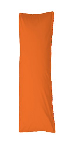 Bellana Seitenschläferkissen Bezug Stillkissen Mako Jersey 40x140 cm Farbe: papaya von Bellana