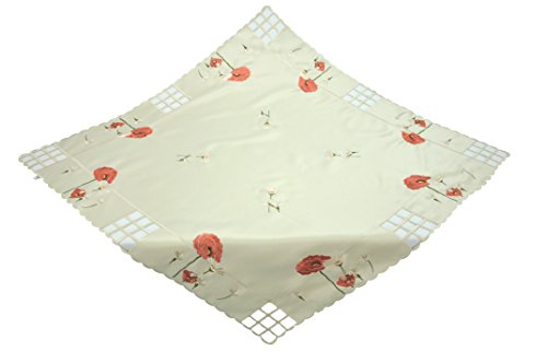 Bellanda Tischdecke, Polyester, ecrue, 85 x 85 x 0.5 cm von Bellanda