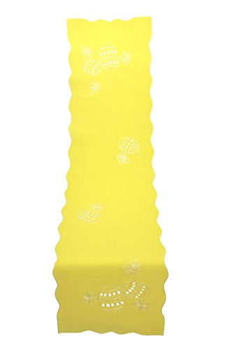 Bellanda Tischläufer, Polyester, gelb, 40x160 von Bellanda