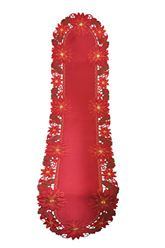 Bellanda Tischläufer, Polyester, rot, 40x160 cm von Bellanda
