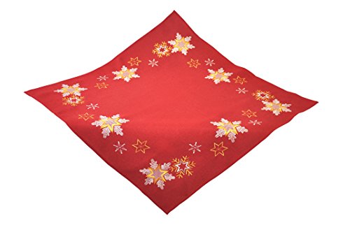 Bellanda Tischdecke, Polyester, rot, 85x85 cm von Bellanda