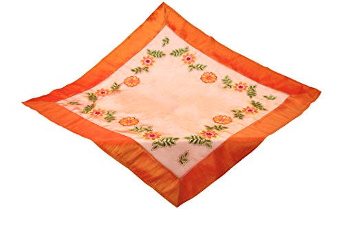 Bellanda Tischdecke, 55% Polyamide, 45% Polyester, orange, 85 x 85 x 0.5 cm von Bellanda