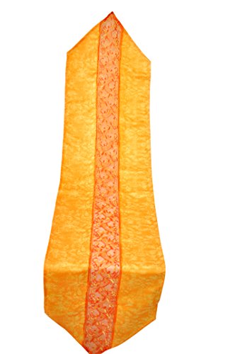 Bellanda Tischläufer, Polyester, Orange, 40x170 cm von Bellanda