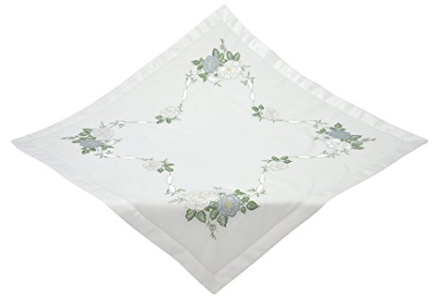 Bellanda Tischdecken, Polyester, Weiß, 85 x 85 x 0.5 cm von Bellanda