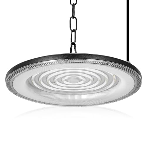 Bellanny Strahler Deckenleuchte Hallenstrahler Werkstattlampe Industrielampe - 300W 30000LM UFO High Bay Licht, 6500K Kaltweiß Industrial LED Kronleuchter für Werkstatt Fabriken Garage Lagerhaus Bellanny Strahler Deckenleuchte Hallenstrahler Werkstattlampe Industrielampe - 300W 30000LM UFO High Bay Licht, 6500K Kaltweiß Industrial LED Kronleuchter für Werkstatt Fabriken Garage Lagerhaus von Bellanny