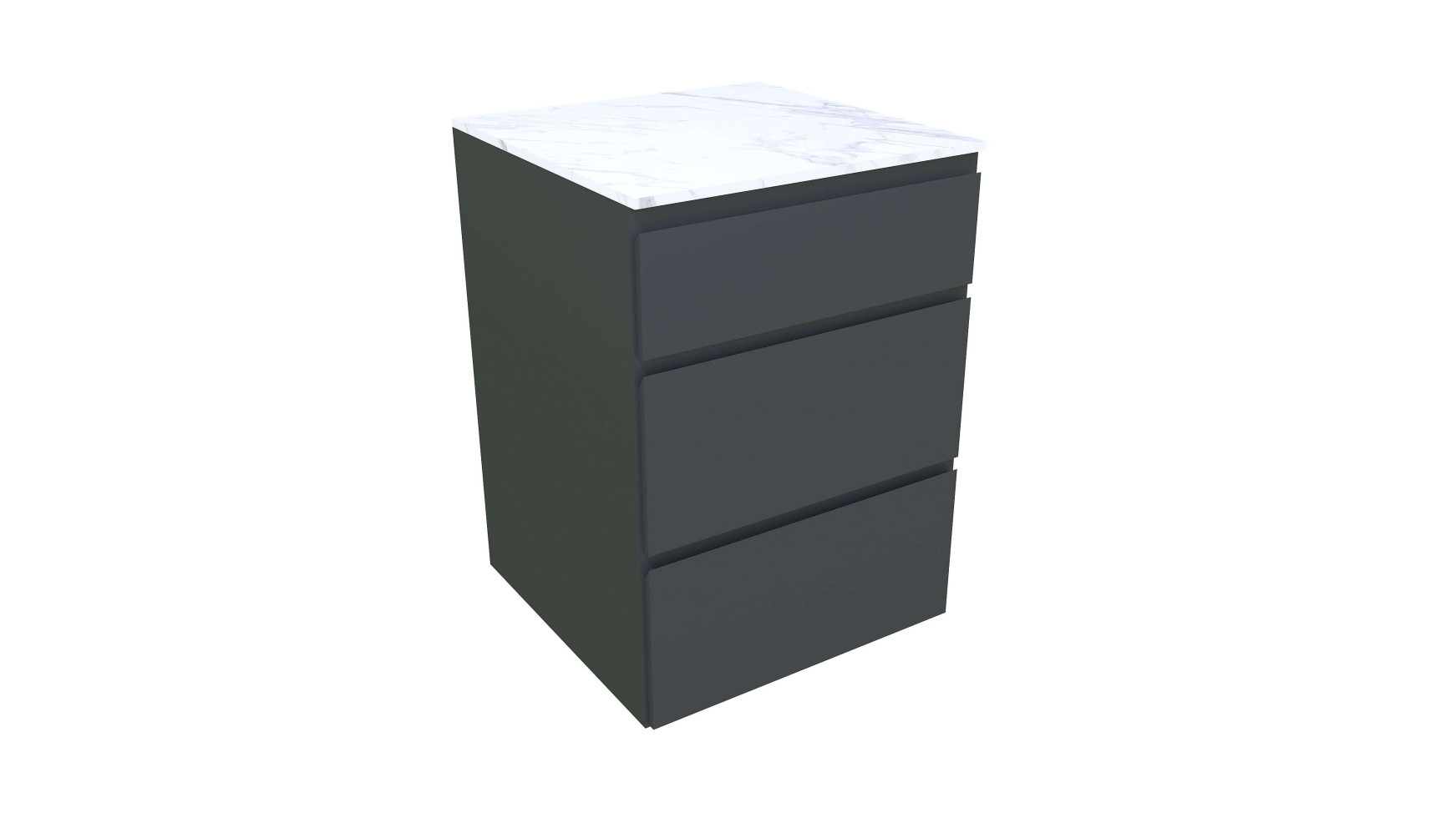 Bellano Living Element für Outdoorküchen inkl. 3 Schubladen anthrazit von Bellano Living