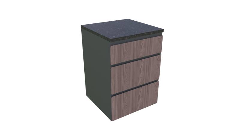 Bellano Living Element für Outdoorküchen inkl. 3 Schubladen walnuss granit Bellano Living Element für Outdoorküchen inkl. 3 Schubladen walnuss granit von Bellano Living