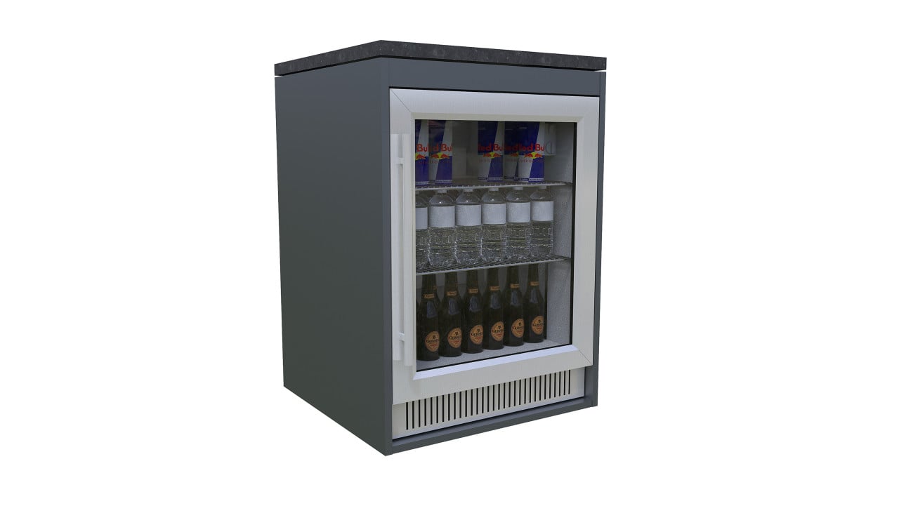 Bellano Living Element für Outdoorküchen inkl. Kühlschrank anthrazit granit Bellano Living Element für Outdoorküchen inkl. Kühlschrank anthrazit granit von Bellano Living