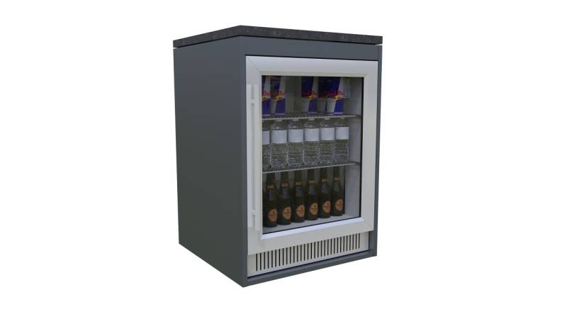 Bellano Living Element für Outdoorküchen inkl. Kühlschrank anthrazit granit Bellano Living Element für Outdoorküchen inkl. Kühlschrank anthrazit granit von Bellano Living