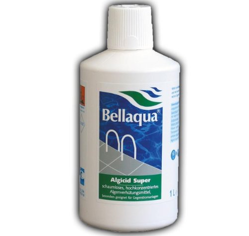 Algicid Super Pool Schwimmbad Algenvernichter Algen Algizid 1L Bellaqua 745 von Bellaqua