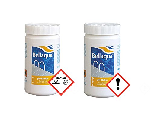 Bellaqua Set pH Heber - 1 kg + pH Senker 1,5 kg von Bellaqua