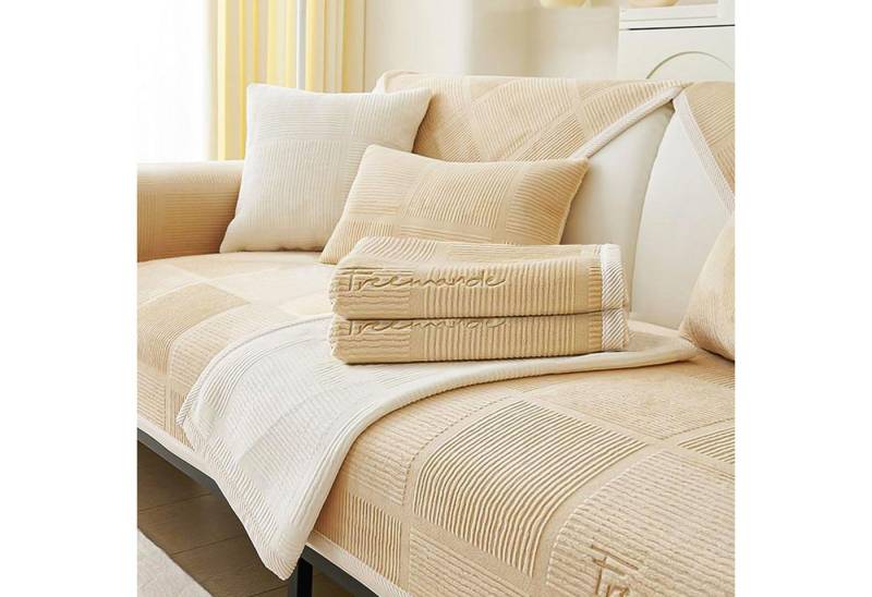 Bellaro Life Sofahusse Rutschfester Sofa-Schutz: 1-4-Sitzer, L-Form Ecksofa, Haustiergeeignet von Bellaro Life