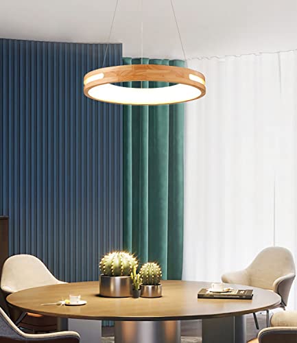 Bellastein Moderne LED Pendelleuchte Dimmbar Hängelampe Esstisch LED Pendelleuchte Holz Esszimmer Hängeleuchte Pendellampe Küche Höhenverstellbar Kronleuchter für Wohnzimmer Büro Hängeleuchte (B) Bellastein Moderne LED Pendelleuchte Dimmbar Hängelampe Esstisch LED Pendelleuchte Holz Esszimmer Hängeleuchte Pendellampe Küche Höhenverstellbar Kronleuchter für Wohnzimmer Büro Hängeleuchte (B) von Bellastein