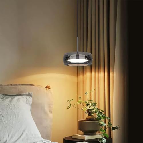 Bellastein Moderne LED Pendelleuchte Kristall Glas Hängelampe Esstischlampe, Led Hängeleuchte Dimmbar Mit Fernbedienung, Höhenverstellbar für Kücheninsel Büro Esszimmer Küche Deckenlampe (1Lichter) Bellastein Moderne LED Pendelleuchte Kristall Glas Hängelampe Esstischlampe, Led Hängeleuchte Dimmbar Mit Fernbedienung, Höhenverstellbar für Kücheninsel Büro Esszimmer Küche Deckenlampe (1Lichter) von Bellastein