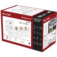 Bellcome ELECTRA Video-Türsprechanlage Kabelgebunden Komplett-Set Weiß von Bellcome