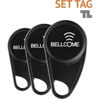 Bellcome Video-Türsprechanlage Transponder Schwarz von Bellcome