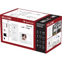 Bellcome Advanced 7  Video-Kit 1 Familie Video-Türsprechanlage Kabelgebunden Komplett-Set 8teilig von Bellcome