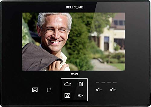 Bellcome VTM.7S403.BLB04 Video-Tuersprechanlage Kabelgebunden Inneneinheit 1 Stueck Schwarz von Bellcome