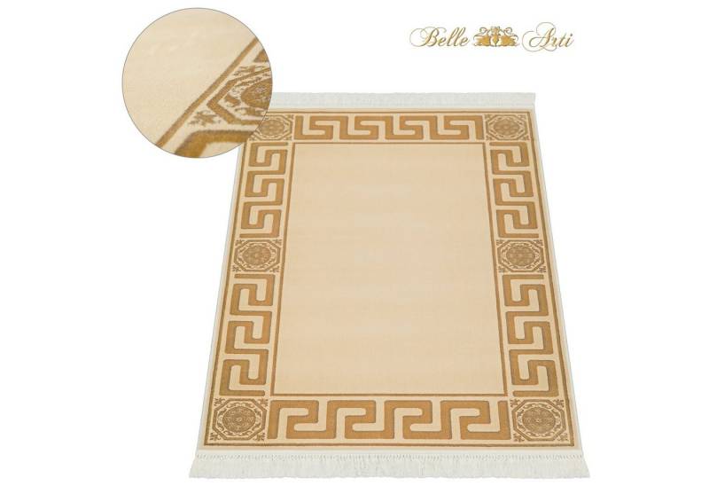 Belle Arti Teppich Teppich Beige Muster Design art 641 67 cm x 105 cm, Rechteckig von Belle Arti