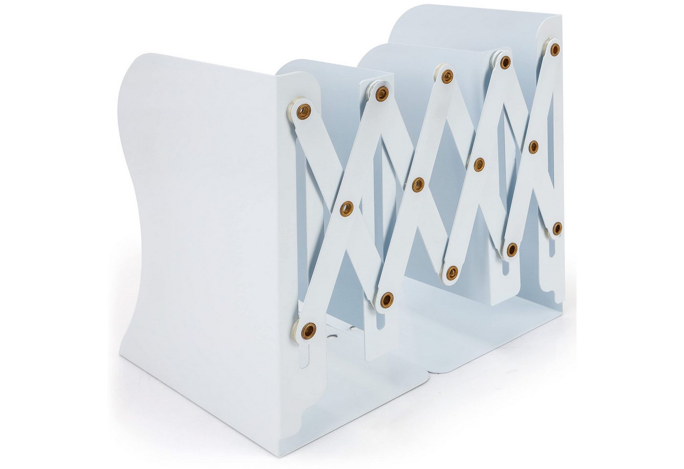 Belle Vous Buchstütze Ausziehbare Buchstützen - 41cm Weiß (1 St) von Belle Vous
