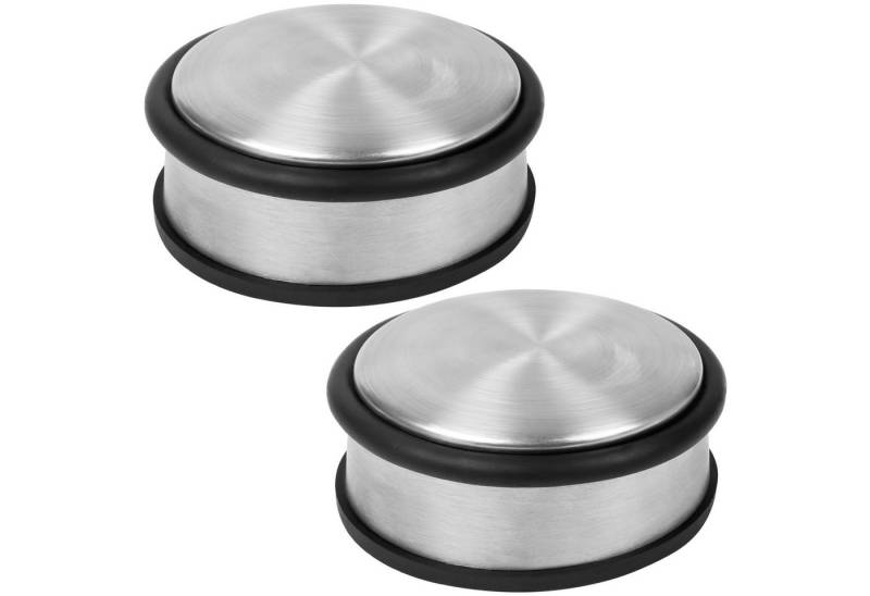 Belle Vous Dekoobjekt Belle Vous 2er Pack Türstopper Boden Door Stopper aus Verchromtem (2 St) von Belle Vous