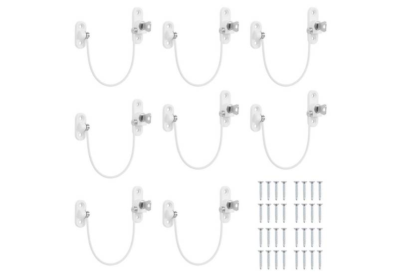 Belle Vous Dekoobjekt Belle Vous 8er-Pack Weiße Kindersicherung Fenster-Schlösser mit (8 St) von Belle Vous
